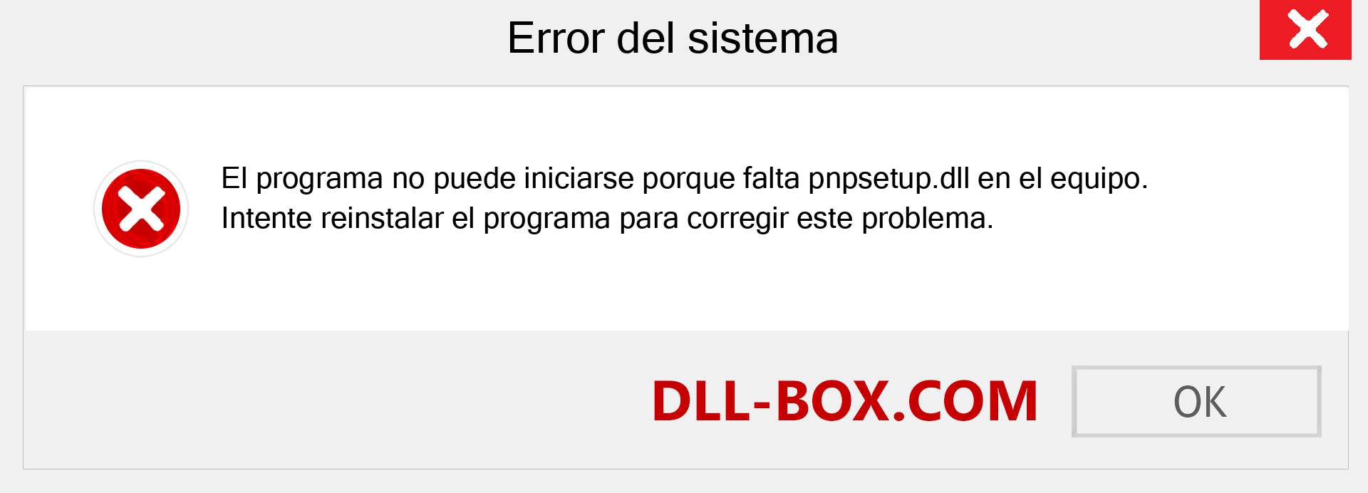 ¿Falta el archivo pnpsetup.dll ?. Descargar para Windows 7, 8, 10 - Corregir pnpsetup dll Missing Error en Windows, fotos, imágenes